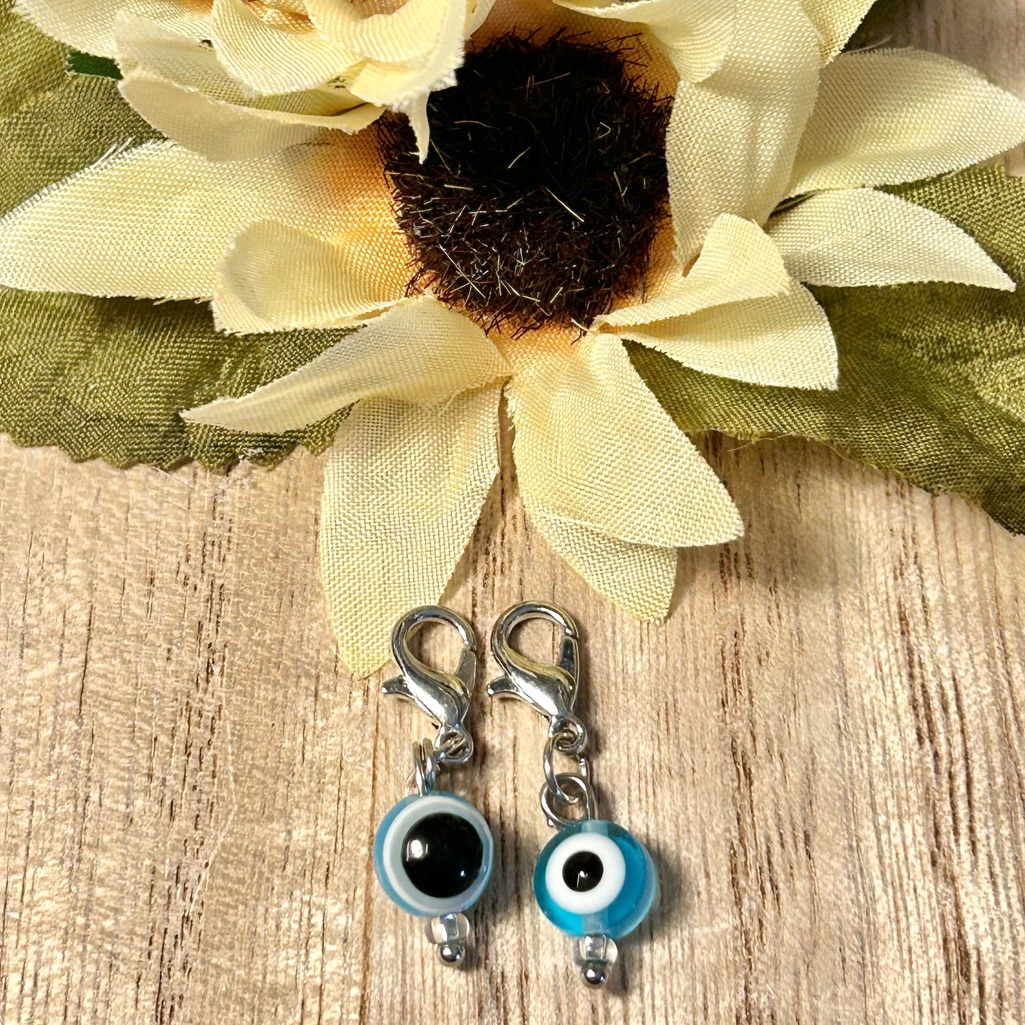 Light Blue Evil Eye Charm